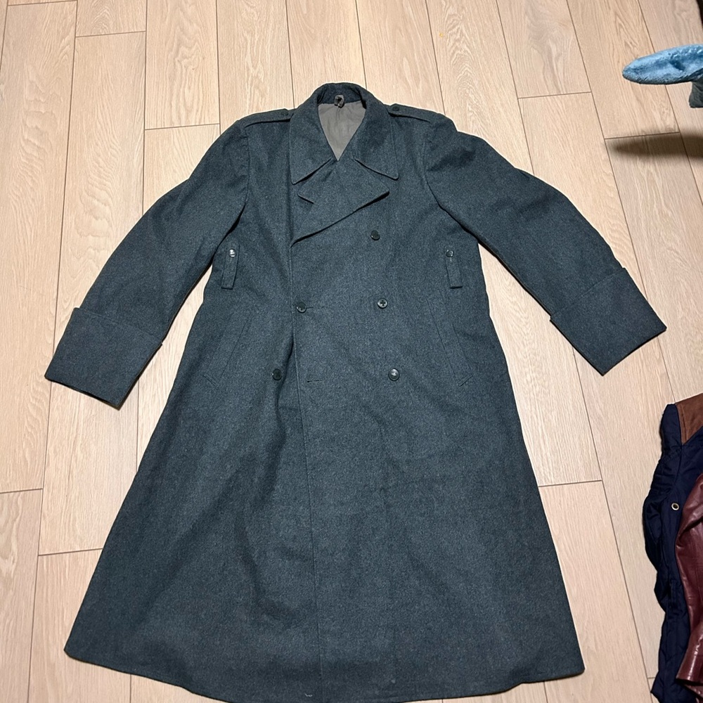 Vintage Swiss Army Greatcoat